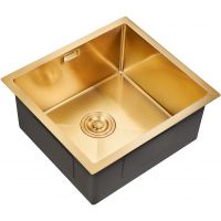 Кухонная мойка Milacio Denia 48 MC.77448 Золото — фото 1, Кухонные мойки