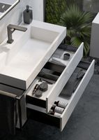 Тумба под раковину Clarberg Logic 80 R LOG0108R  подвесная Белая — фото 3, Тумбы под раковину