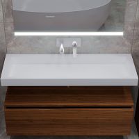 Раковина Boheme Armadi Art Flat 100 859-100 Белая — фото 2, Раковины