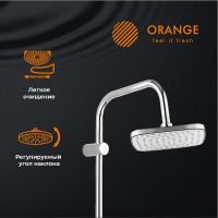 Товар: Душевая система Orange T19-944cr с термостатом Хром - фото 13 Душевая система Orange T19-944cr с термостатом Хром — фото 13, Душевое оборудование. Душевая программа