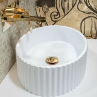 Раковина-чаша Boheme Armadi Art Canale 50 878-W Белая глянцевая — фото 1, Раковины