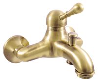 Смеситель для ванны Rav Slezak Labe Mosaz L454.5SM (L054.5SM) бронза — фото 1, Смеситель для ванны