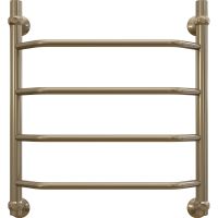 Водяной полотенцесушитель EWRIKA Сафо T 60х50 Состаренная бронза — фото 1, Водяные полотенцесушители