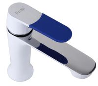 Смеситель для раковины Frap H34 F1034 Белый Хром — фото 2, Смесители