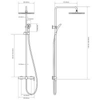 Товар: Душевая система Royce Voodoo RCS-113101GR Оружейная сталь - фото 2 Душевая система Royce Voodoo RCS-113101GR Оружейная сталь — фото 2, Душевое оборудование. Душевая программа