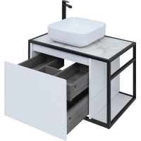 Товар: Тумба под раковину Aquanet Nova Lite Loft 75L 261650 подвесная Белый глянец - фото 3 Тумба под раковину Aquanet Nova Lite Loft 75L 261650 подвесная Белый глянец — фото 3, Тумбы под раковину