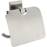 Держатель туалетной бумаги Fixsen Lux Satin FX-16010 с крышкой Сатин — фото 1, Держатели туалетной бумаги