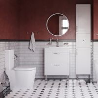 Тумба с раковиной Iddis Oxford 60 OXF60W0i95K Белая — фото 7, Тумбы с раковиной