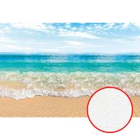 Фреска Ortograf Relax 34260 Фактура бархат FX Флизелин (4*2,7) Голубой/Бирюзовый/Бежевый, Небо/Море/Пейзаж — фото 1, Фрески