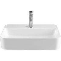 Раковина Allen Brau Liberty 2 60 4.32013.20 Белая — фото 4, Раковины накладные