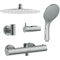 Товар: Душевая система Cersanit Brasko 64526 с термостатом Хром - фото 10 Душевая система Cersanit Brasko 64526 с термостатом Хром — фото 10, Душевые стойки