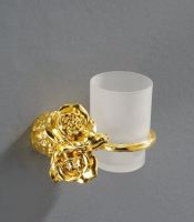 Стакан для зубных щеток Art&Max Rose AM-0914-Do Золото — фото 3, Мыльницы