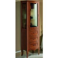 Шкаф пенал Cezares Paolina 50 VE/PA.03 Patinato Sabbia — фото 1, Пеналы для ванной комнаты