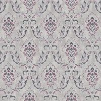 Обои Bruno Zoff Platinum 60105-6 Фольга на флизелине (1,06*10,05)  Серый, Дамаск — фото 1, Обои для стен