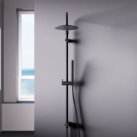 Душевая система Damixa Scandinavian Pure 936000300 Черная матовая — фото 3, Душевое оборудование. Душевая программа