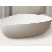 Товар: Ванна из искусственного камня Abber Stein 180x130 AS9608 без гидромассажа - фото 1 Ванна из искусственного камня Abber Stein 180x130 AS9608 без гидромассажа — фото 1, Ванны