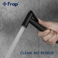 Товар: Гигиенический душ со смесителем Frap H49-6 F2049-6 Черный матовый Хром - фото 8 Гигиенический душ со смесителем Frap H49-6 F2049-6 Черный матовый Хром — фото 8, Душевое оборудование. Душевая программа