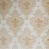 Обои Wiganford by Solo Safita AC20115 Винил на флизелине (1,06*10,05) Бежевый, Дамаск — фото 1, Обои для стен