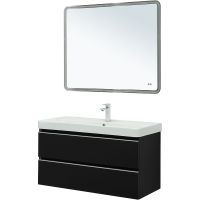 Товар: Тумба под раковину Aquanet Вега 100 329593 подвесная Черная - фото 16 Тумба под раковину Aquanet Вега 100 329593 подвесная Черная — фото 16, Тумбы под раковину