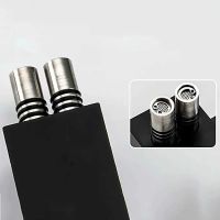 Гигиенический душ со смесителем Gappo G7207-60 с термостатом Черный матовый — фото 8, Душевое оборудование. Душевая программа