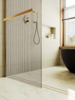 Товар: Душевая перегородка Maybah Glass MGD-727-3ш 790x1950 в широком профиле Золото стекло бронзовое - фото 6 Душевая перегородка Maybah Glass MGD-727-3ш 790x1950 в широком профиле Золото стекло бронзовое — фото 6, Душевые перегородки