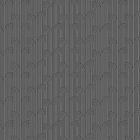 Обои Zambaiti Parati Vision 76005 Винил на флизелине (0,70*10,05) Серый/Черный, Геометрия — фото 2, Обои для стен