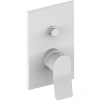 Смеситель для душа Paffoni Tilt TI015BO/M Белый матовый — фото 1, Смеситель для душа