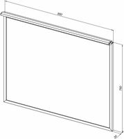 Зеркало Allen Brau Priority 90 1.31016.60 с подсветкой Медь браш — фото 7, Зеркала в ванную комнату