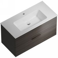 Тумба под раковину Kerama Marazzi Piano 95 PI.F.95\OLM подвесная Дымчатый вяз — фото 1, Тумбы под раковину