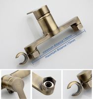 Гигиенический душ со смесителем Frap H41 Бронза арт-F2041-4 — фото 6, Гигиенические души