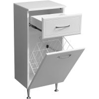 Товар: Тумба Stella Polar Концепт 36 SP-00000152 Белый - фото 2 Тумба Stella Polar Концепт 36 SP-00000152 Белый — фото 2, Комоды и тумбы для ванной комнаты