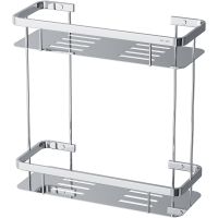 Полка корзина AM.PM Sense L A7453200 Хром — фото 1, Полки для ванной и душа