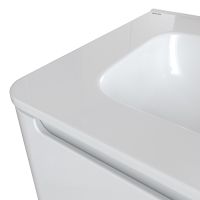 Тумба с раковиной Iddis Edifice 60 EDI60WFi95K Белая — фото 6, Тумбы с раковиной