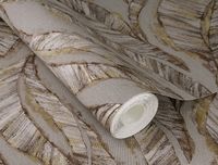 Обои RASCH Ascona 979053 Винил на флизелине (1,06*10) Коричневый/Серый, Абстракция — фото 4, Обои для стен