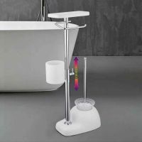 Товар: Напольная стойка Gappo G902 Хром Белый - фото 5 Напольная стойка Gappo G902 Хром Белый — фото 5, Стойки - набор держателей