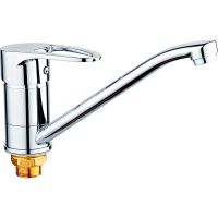 Смеситель для кухни Ростовская Мануфактура Сантехники SL52-004FB-25 Хром — фото 1, Смесители