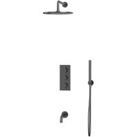 Товар: Душевая система Whitecross Y gunmetal YSET11GM с термостатом Оружейная сталь - фото 2 Душевая система Whitecross Y gunmetal YSET11GM с термостатом Оружейная сталь — фото 2, Душевое оборудование. Душевая программа