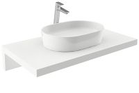 Раковина-чаша Ravak Moon 2 56 XJN01300002 Белая — фото 3, Раковины накладные