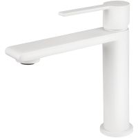 Смеситель для раковины Kaiser Serio 05311-4 Белый матовый — фото 1, Смесители