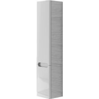 Шкаф пенал SanVit Форма 32 pformaw подвесной Белый глянцевый — фото 1, Пеналы для ванной комнаты