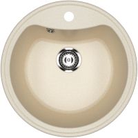 Кухонная мойка Ulgran Classic U-601-328 Бежевая — фото 1, Кухонные мойки