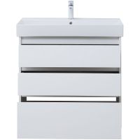 Товар: Тумба под раковину Aquanet Nova Lite 85 302475 Белый глянец - фото 4 Тумба под раковину Aquanet Nova Lite 85 302475 Белый глянец — фото 4, Тумбы под раковину