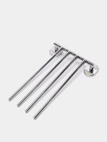 Полотенцедержатель Ростовская Мануфактура Сантехники A1026 поворотный Хром — фото 2, Полотенцедержатели