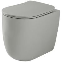 Унитаз Kerasan Nolita 531859 приставной Grigio matt без сиденья — фото 1, Унитазы