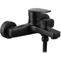 Смеситель для ванны Allen Brau Eclipse 5.E1003-31 Черный матовый — фото 2, Смеситель для ванны