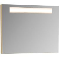 Зеркало Ravak Classic 80 X000000940 с подсветкой Латте — фото 1, Зеркала в ванную комнату
