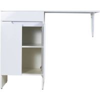 Тумба с раковиной Orange Sistema 120 L STD-120TUW+RAL Белая глянцевая — фото 8, Тумбы с раковиной