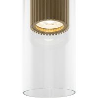 Подвесной светильник Maytoni Modern Dynamics MOD326PL-01MG Прозрачный Золото матовое — фото 2, Подвесные светильники