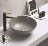 Раковина-чаша CeramaLux 41 104MH-5 Светло-серая — фото 2, Раковины