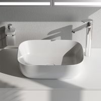 Раковина-чаша AM.PM Func 45 M8FWCC10450WG Белая — фото 5, Раковины накладные